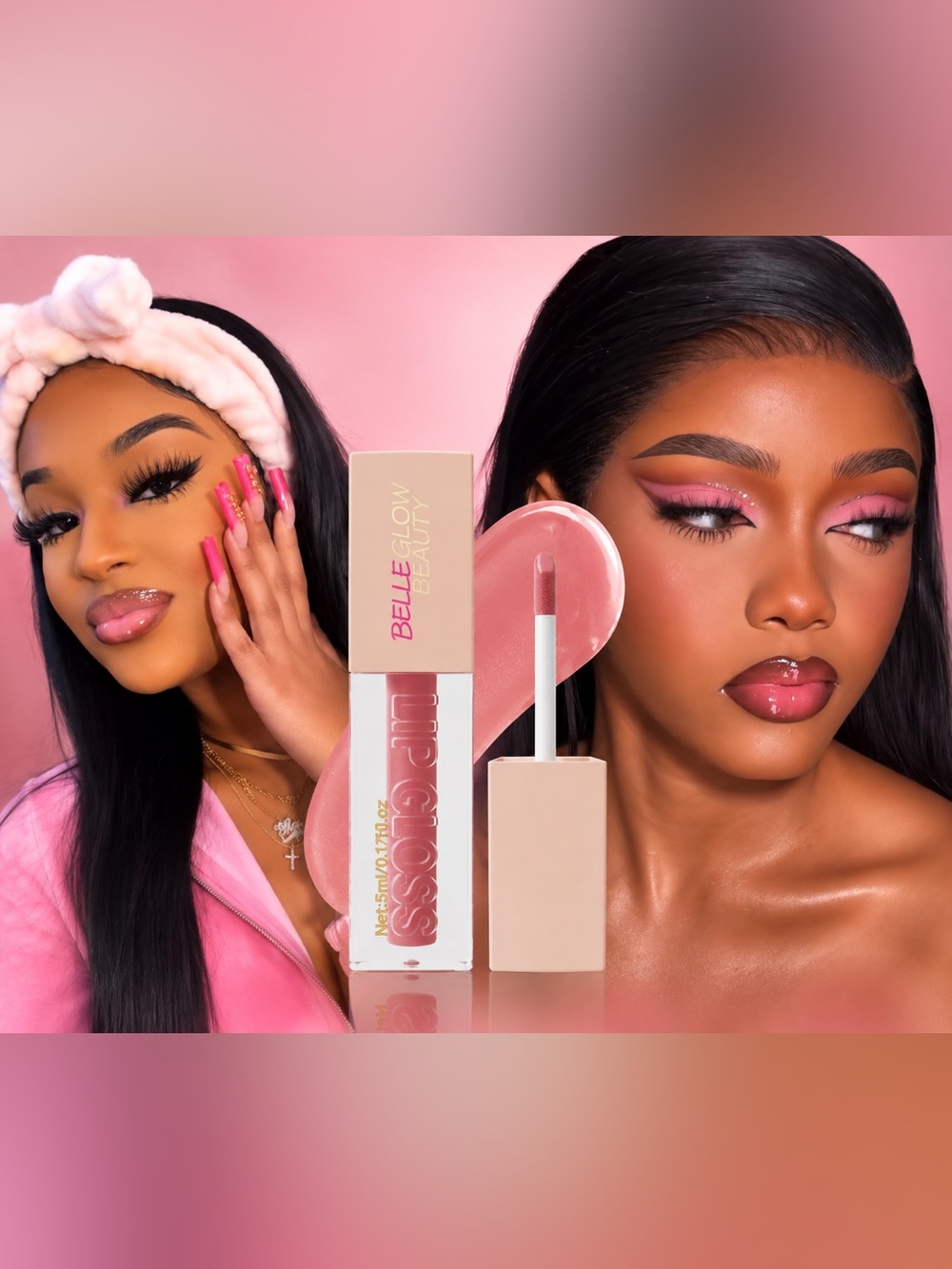 Lip Gloss — Radiant Pink Shine